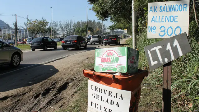 Avenida Salvador Allende en Río de Janeiro