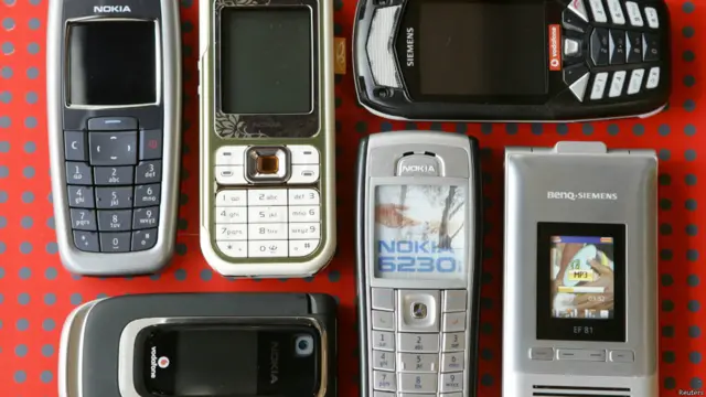 Berbagai model ponsel Nokia, Michaela Rehle/Reuters