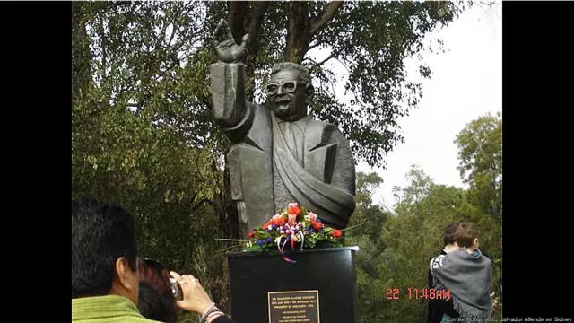 Foto cortesía: Comité Monumento Salvador Allende en Sídney 