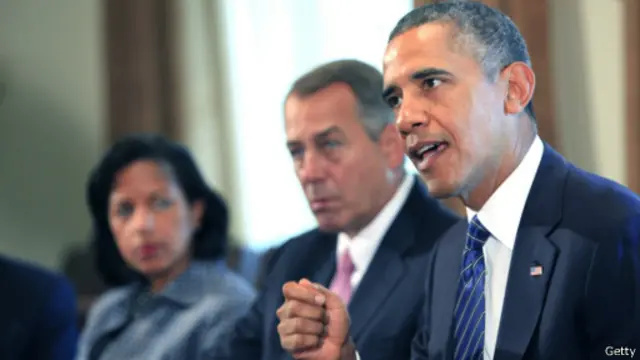 Ông Obama gặp các lãnh đạo Quốc hội ở Nhà Trắng hôm 3/9