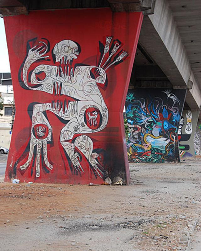 Grafites: Ciro e Boleta/Foto: Flavia Nogueira