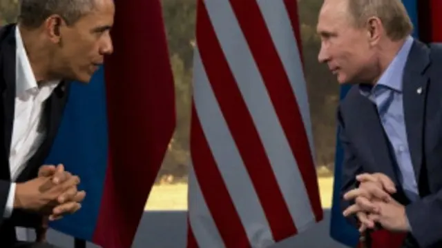 پوتین و اوباما