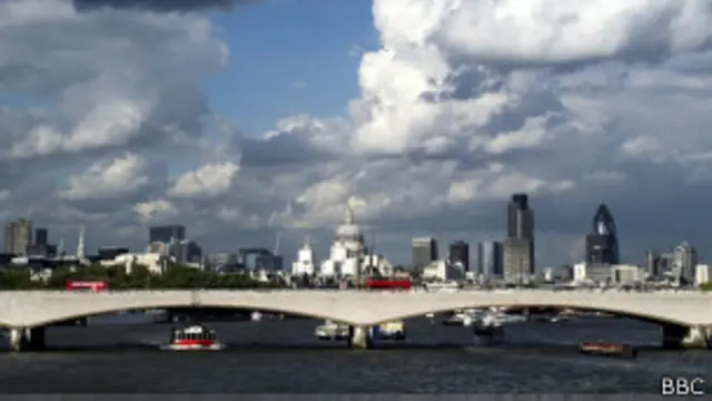 लंदन की टेम्स नदी