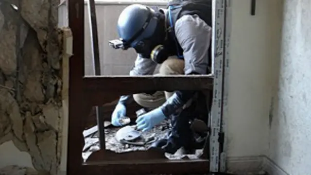 Inspectores de la Onu en Siria