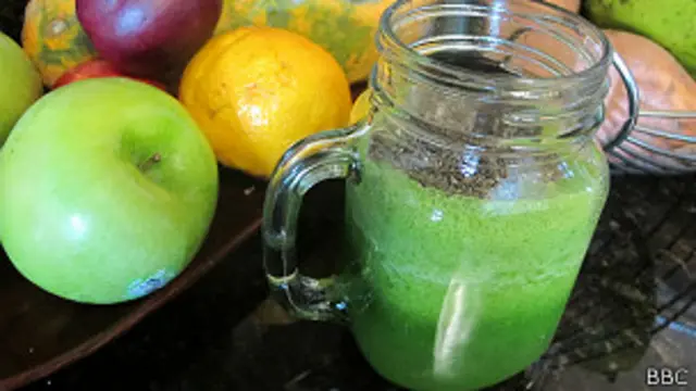 Jugo de vegetales y frutas