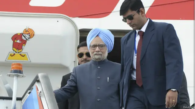 भारतीय प्रधानमंत्री मनमोहन सिंह