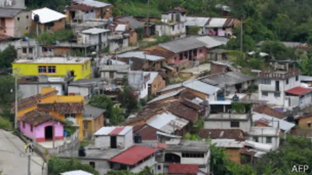 मेक्सिको, गांव, मोबाइल, नेटवर्क