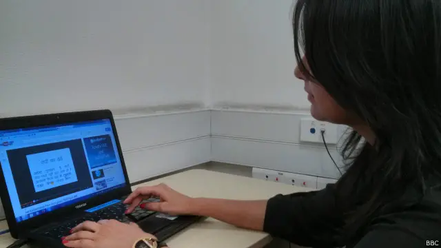 hindi, computer user