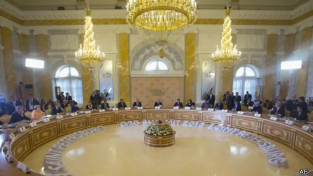 20国集团峰会周四在俄罗斯城市圣彼得堡开幕