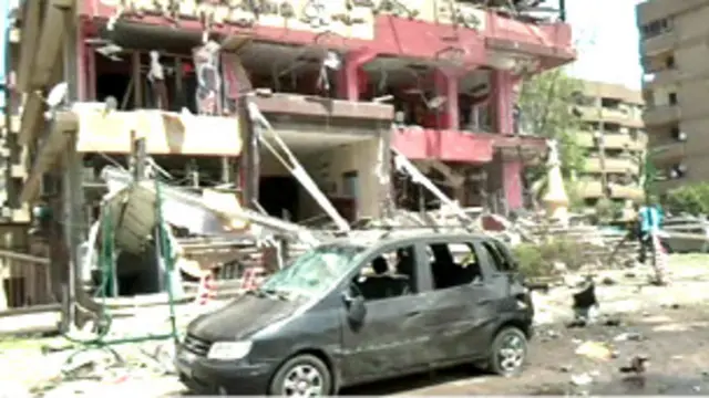 استهدف الانفجار موكب وزير الداخلية في مدينة نصر