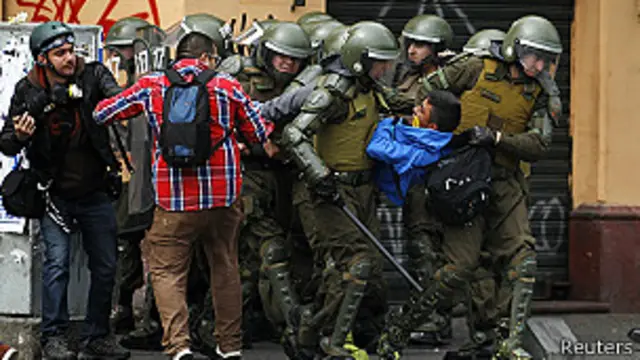 Protestos no Chile (Reuters)