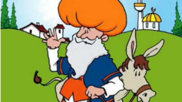 ملاّ نصرالدّین و خرش.