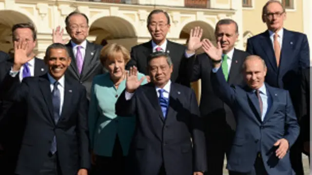 Líderes do G20 (Foto AFP)