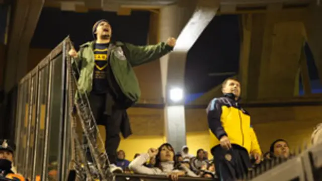 Fans de Boca Juniors en Argentina