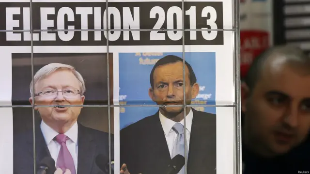 陸克文領導的工黨前段時間在民意調查中顯著領先。但阿博特得到了媒體大亨默多克旗下報章的大力支持，選前民意支持率再次拋離工黨。