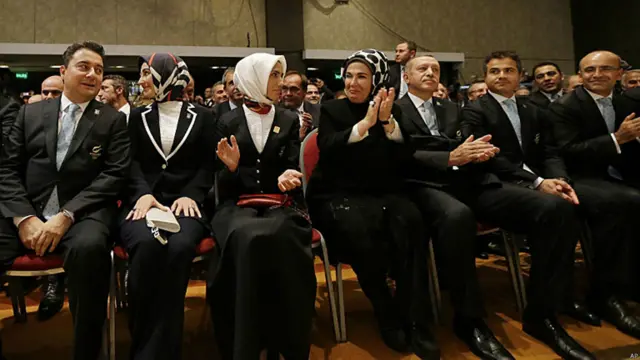 Delegación turca en la reunión 125 del COI en Buenos Aires