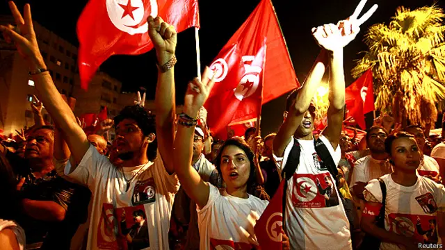 ट्यूनीशिया, प्रदर्शन