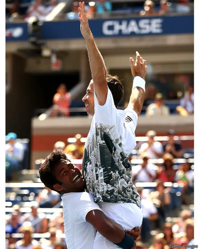 राडेक स्टेपानेक और लिएंडर पेस, यूए ओपन टेनिस 2013