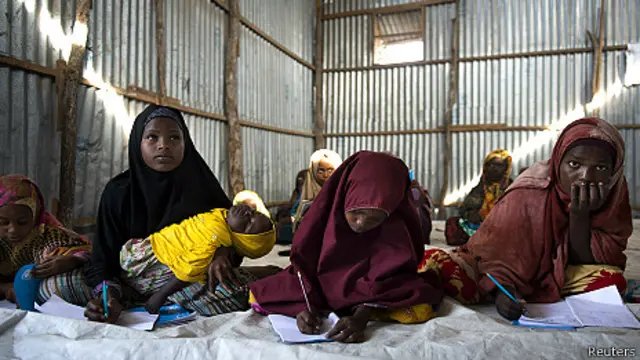 ساهمت الحرب الأهلية في تسرب ملايين الأطفال من المدارس الصومالية