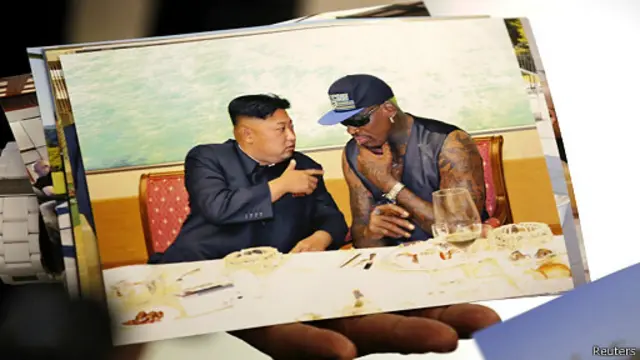 Деннис Родман и Ким Чен Ын