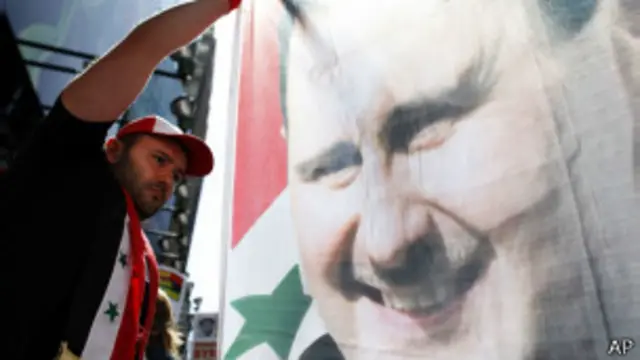 Ato pró-Assad em NY