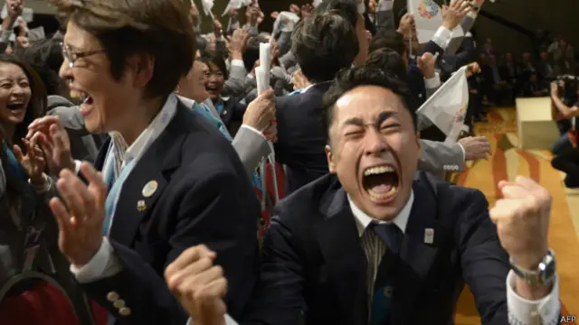 टोक्यो को ओलंपिक की मेजबानी मिलने की खुशी