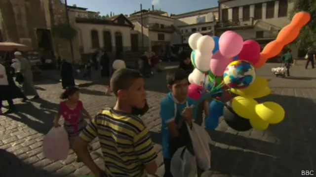 На улицах Дамаска