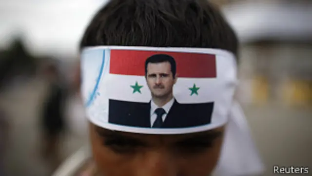 Partidario de Asad en Yemen