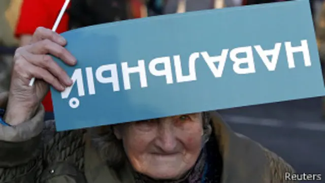 Бабушка на Болотной площади