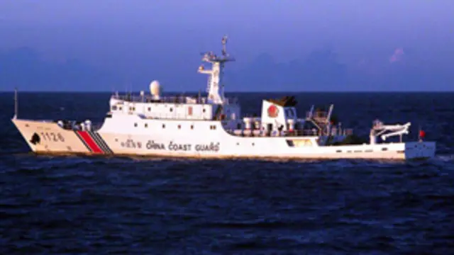 السفن الصينية اقتربت من الجزر الى مسافة 0,28 ميلا بحريا في عدة مناسبات