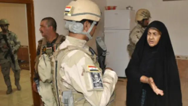 قوات الأمن العراقية تبحث عن أسلحة