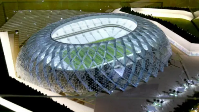 Sân Al-Wakra ở Qatar được xây cho giải World Cup 2022