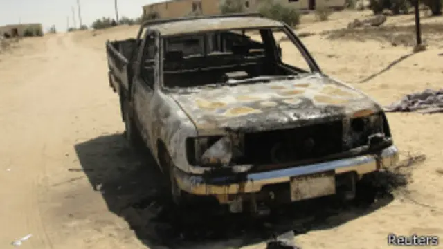Автомобиль боевиков
