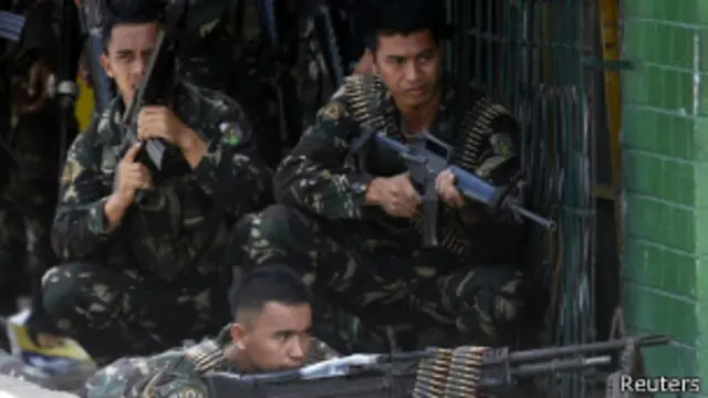 Pasukan militer Filipina