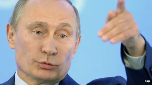 O presidente da Rússia, Vladimir Putin (AFP)