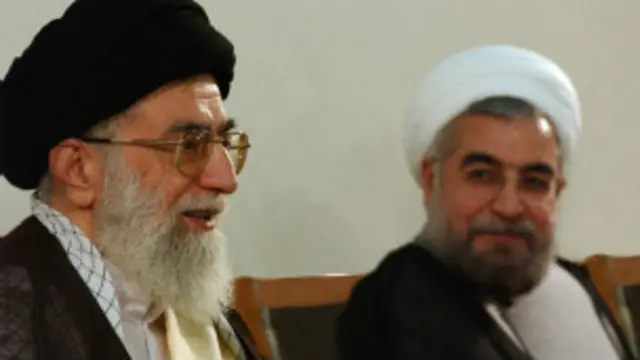 خامنه ای و روحانی