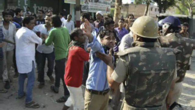 मुज़फ़्फ़नगर में हिंसा