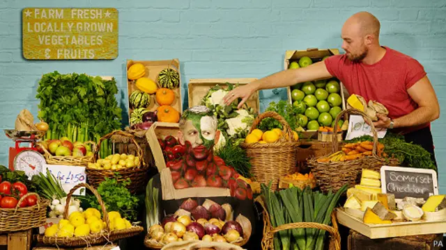 collage fotográfico de alimentos