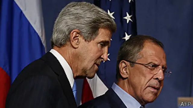 John Kerry da Sergie Lavrov