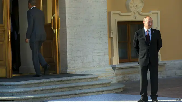 Vladimir Putin y Barack Obama