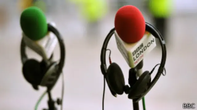 Micrófonos de la BBC