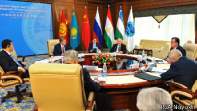 Саммит ШОС в Бишкеке 13 сентября 2013 года