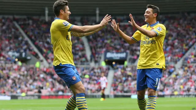 Giroud dan Ozil