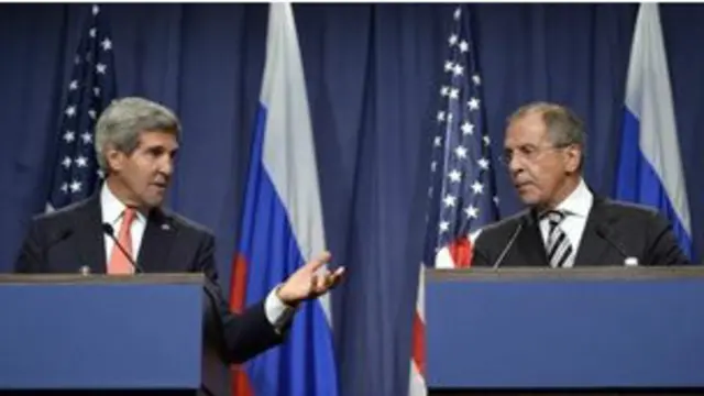 John Kerry da Sergei Lavrov
