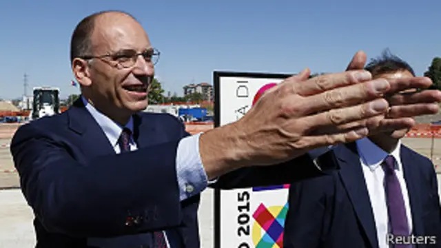 Primer ministro de Italia, Enrico Letta