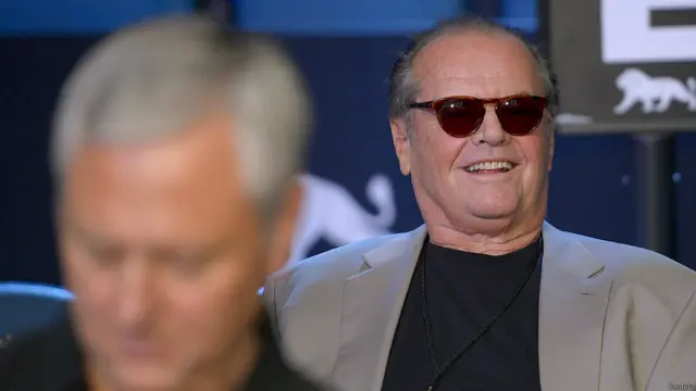 Varias celebridades del mundo del deportes y del espectáculo estuvieron presentes en Las Vegas, como el actor estadounidense Jack Nicholson, quien suele estar en muchos de los grandes eventos deportivos.