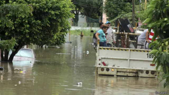 Наводнение в Мексике