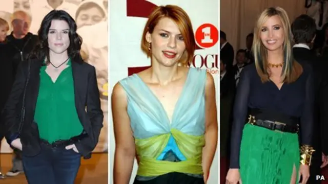 Нів Кемпбелл, Клер Дейнс і Іванка Трамп