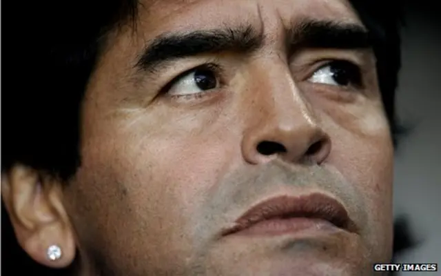 Колишній футболіст Дієго Марадона