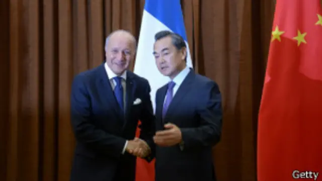 王毅和法比尤斯